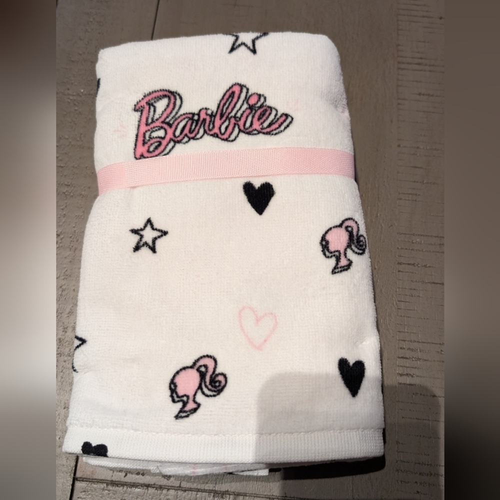🆕Set of Two Barbie Hand Towels